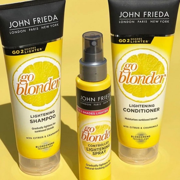 JOHN FRIEDA Pack Go Blonder Aclarante (gama completa)