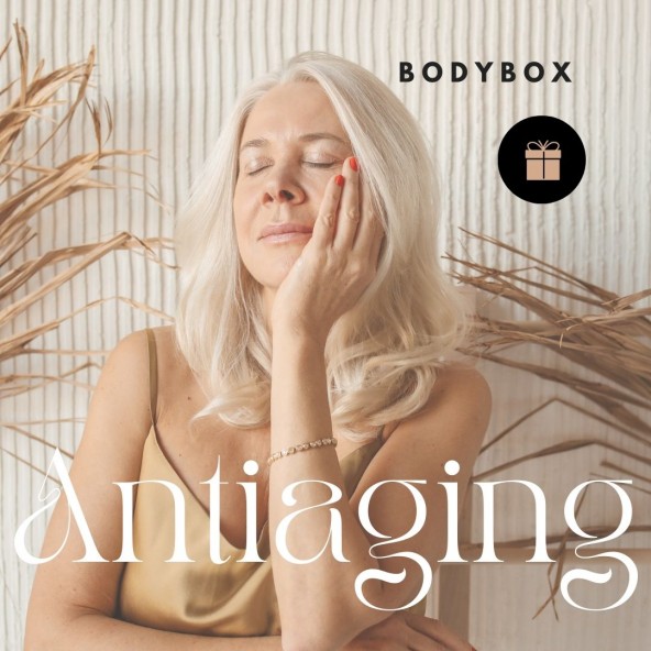 bodybox antiaging, caja de belleza de productos faciales antiedad sin suscripción